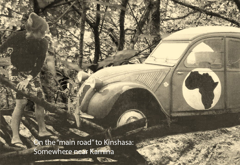 Octobre 1967, Congo et la 2CV